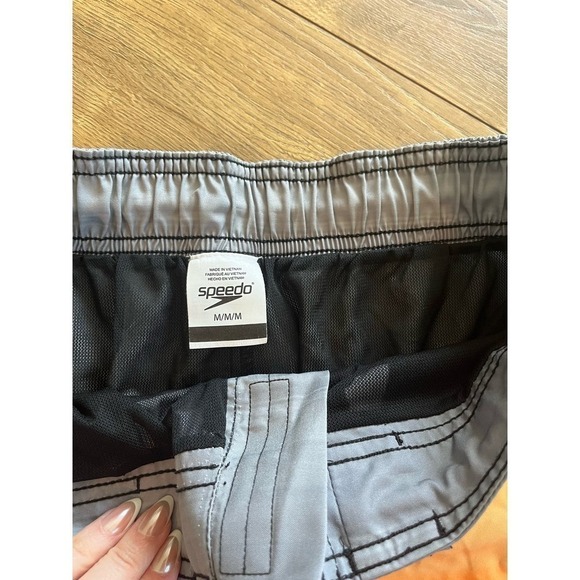 Speedo Men's Ombré Gradient Stripe Stretch 20" Board Shorts, Medium​​​​​​​​ - Picture 7 of 10